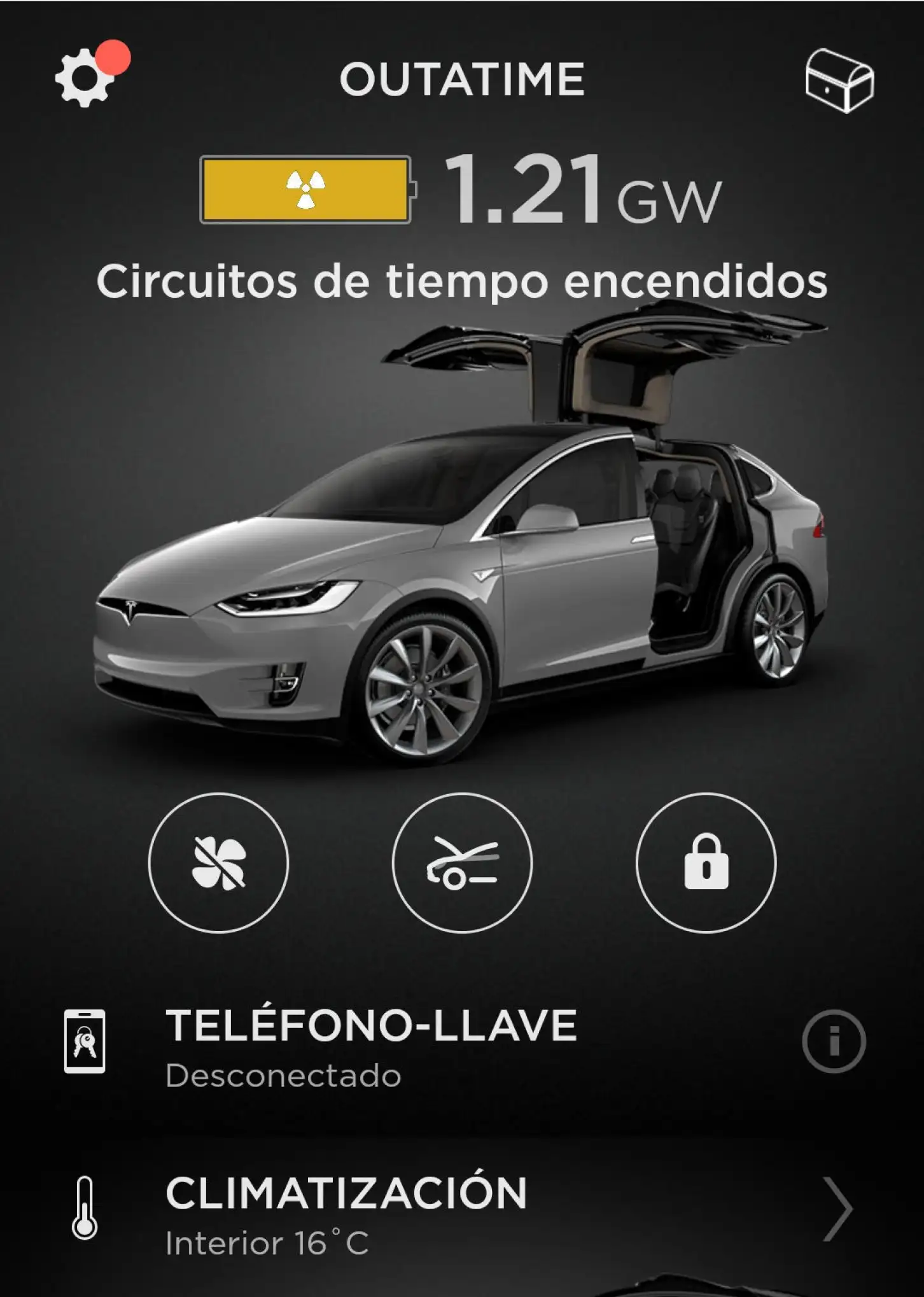 first image teaser of tesla app